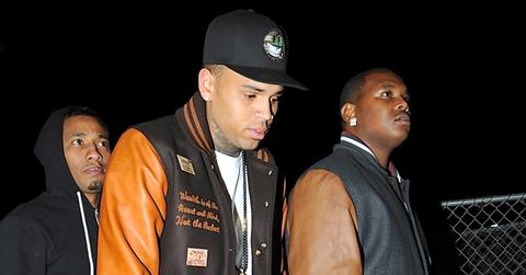 Chris Brown Smokes Cigarette While Driving SUV