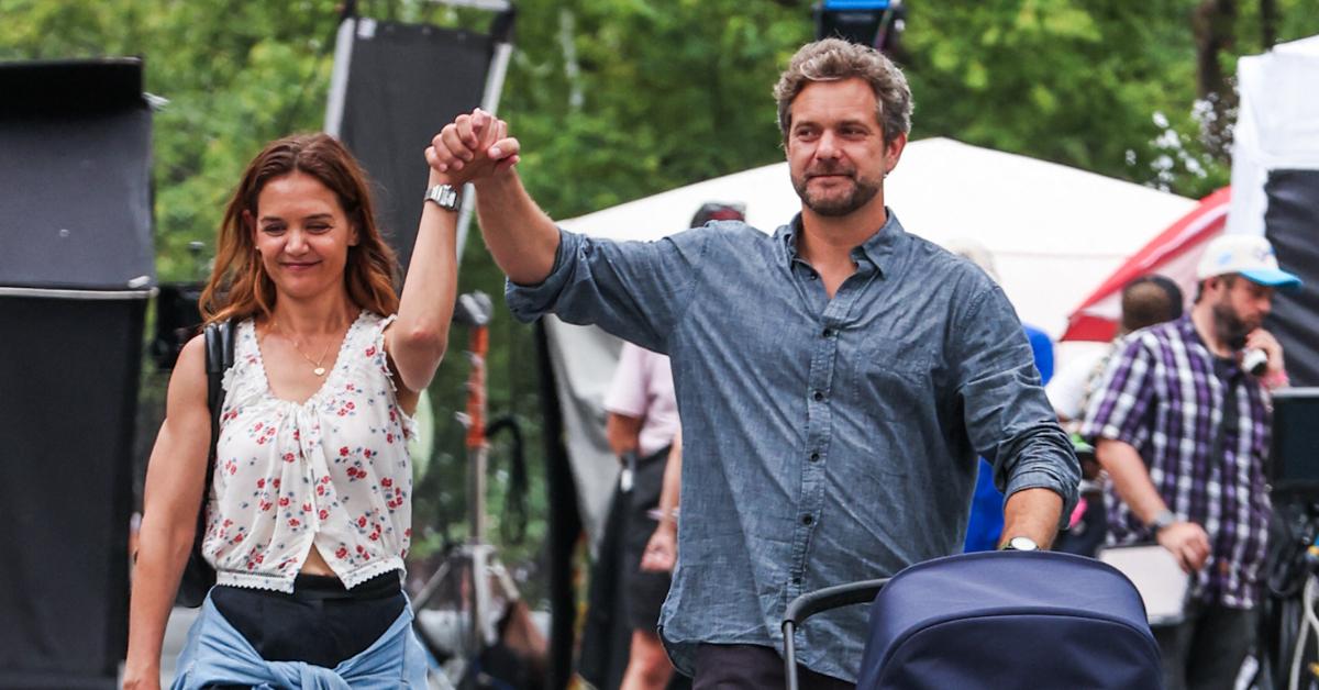 Image of Katie Holmes and Joshua Jackson sparked reconciliation rumors after being touchy during the reunion event.