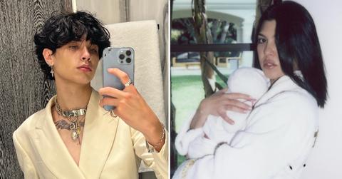 landon barker scared kourtney kardashian baby pp