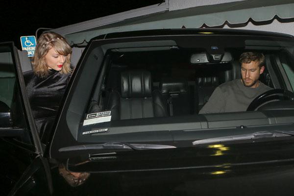 Taylor swift calvin harris date night