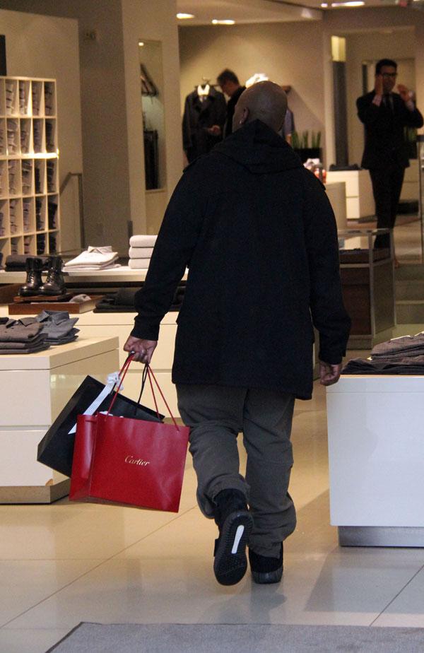 Corey Gamble is seen buying jewelry after he spent Christmas with his  girlfriend Kris Jenner