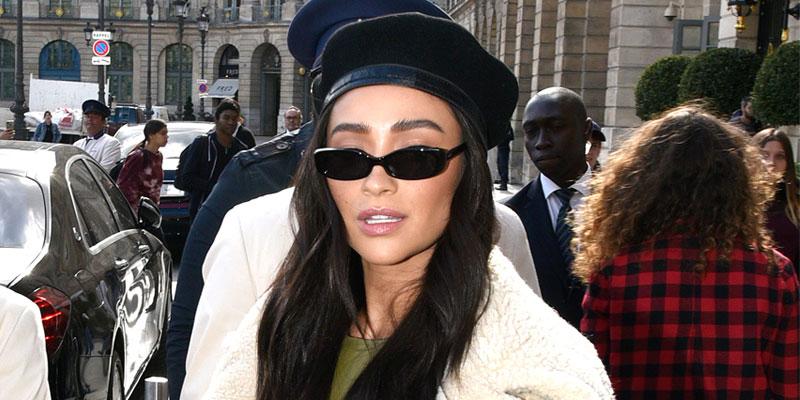 Shay Mitchell Spotted In A French Beret While Leaving Her Paris Hotel