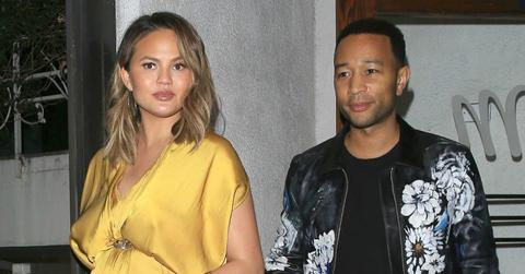 Chrissy teigen pregnant baby boy photos