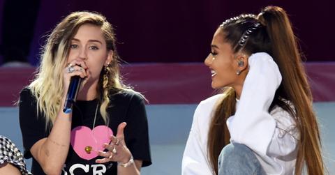 Miley Cyrus Ariana Grande PP