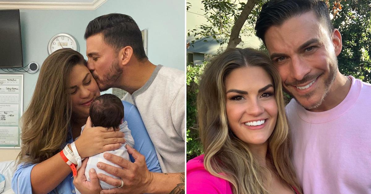 vanderpump rules stars brittany cartwright and jax taylor welcome baby boy