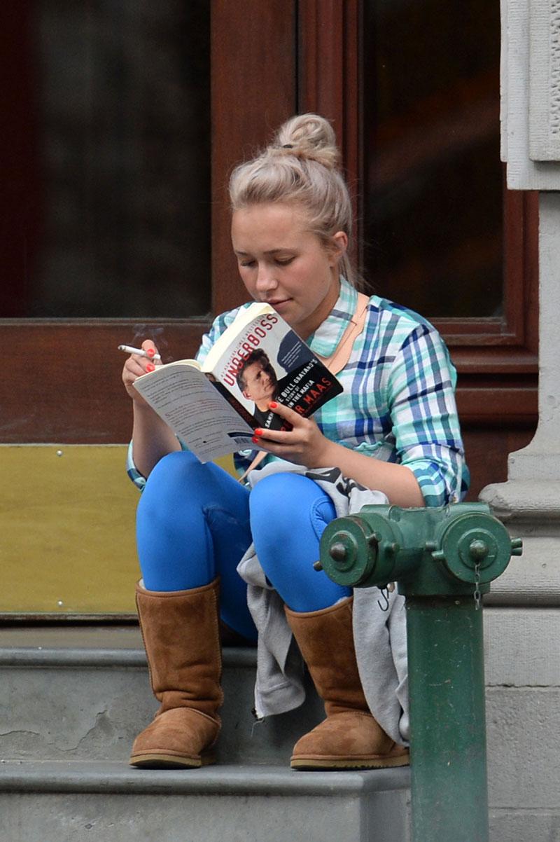 Worse For Wear? Hayden Panettiere Caught Smoking & Ring-Less In First