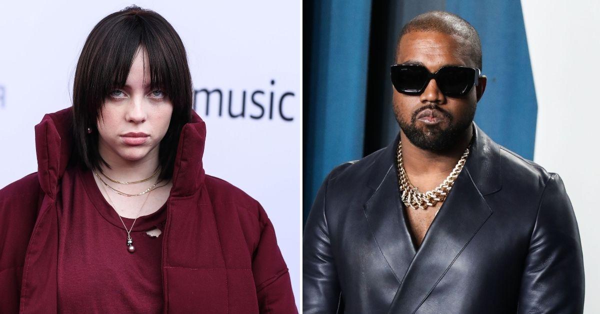 billie eilish responds kanye west apologize travis scott