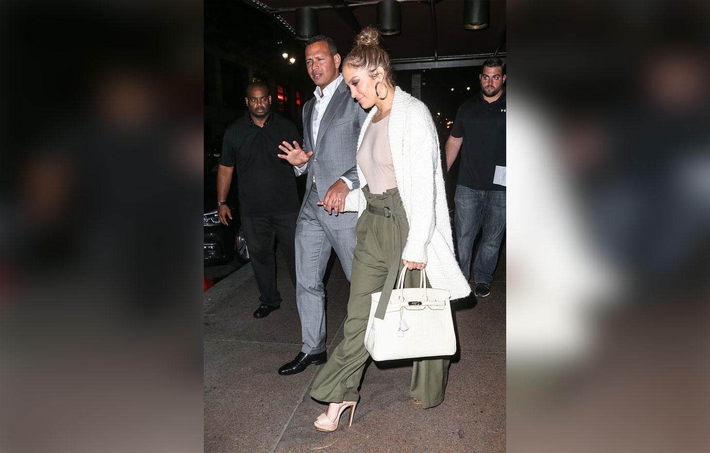 Jennifer Lopez Alex Rodriguez Birthday New York Photos 03