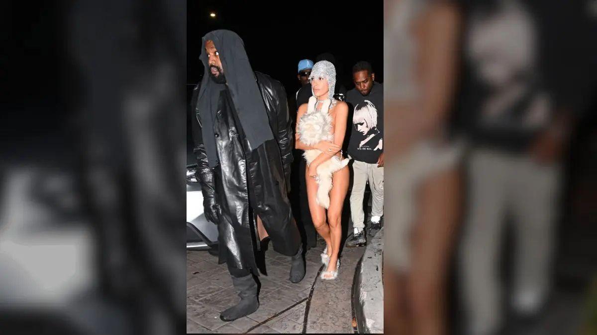 Photo of Kanye West and Bianca Censori tied the knot in 2022. 