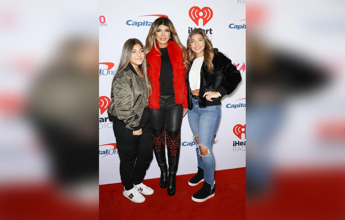 Teresa Giudice At Z100 Jingle Ball