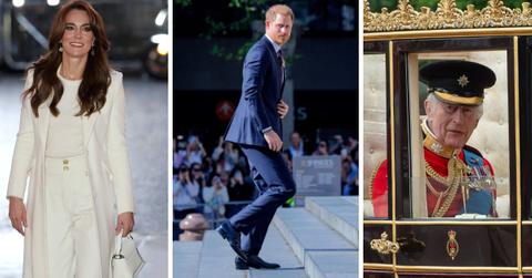 prince harry loss words asked kate middleton king charles cancer battle