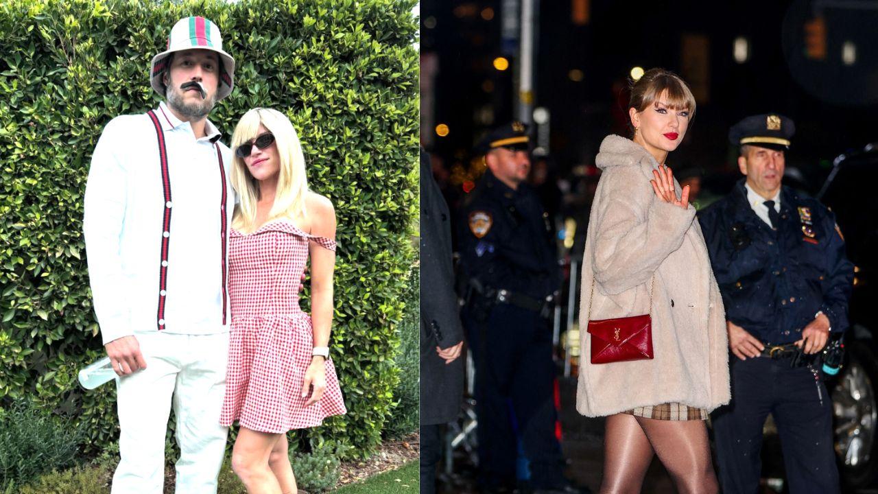 Matthew Stafford said he was struck by watching Taylor Swift direct, produce, edit and sing on the 'Patient Zero' set.
