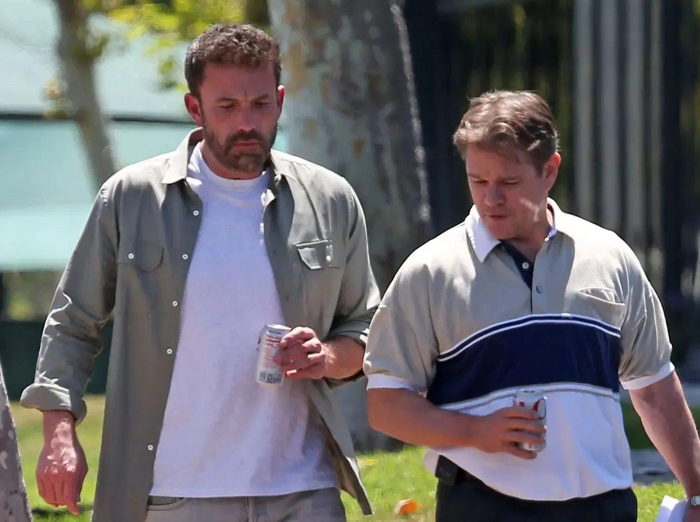 ben affleck teased over matt damon bromance suggested plot line