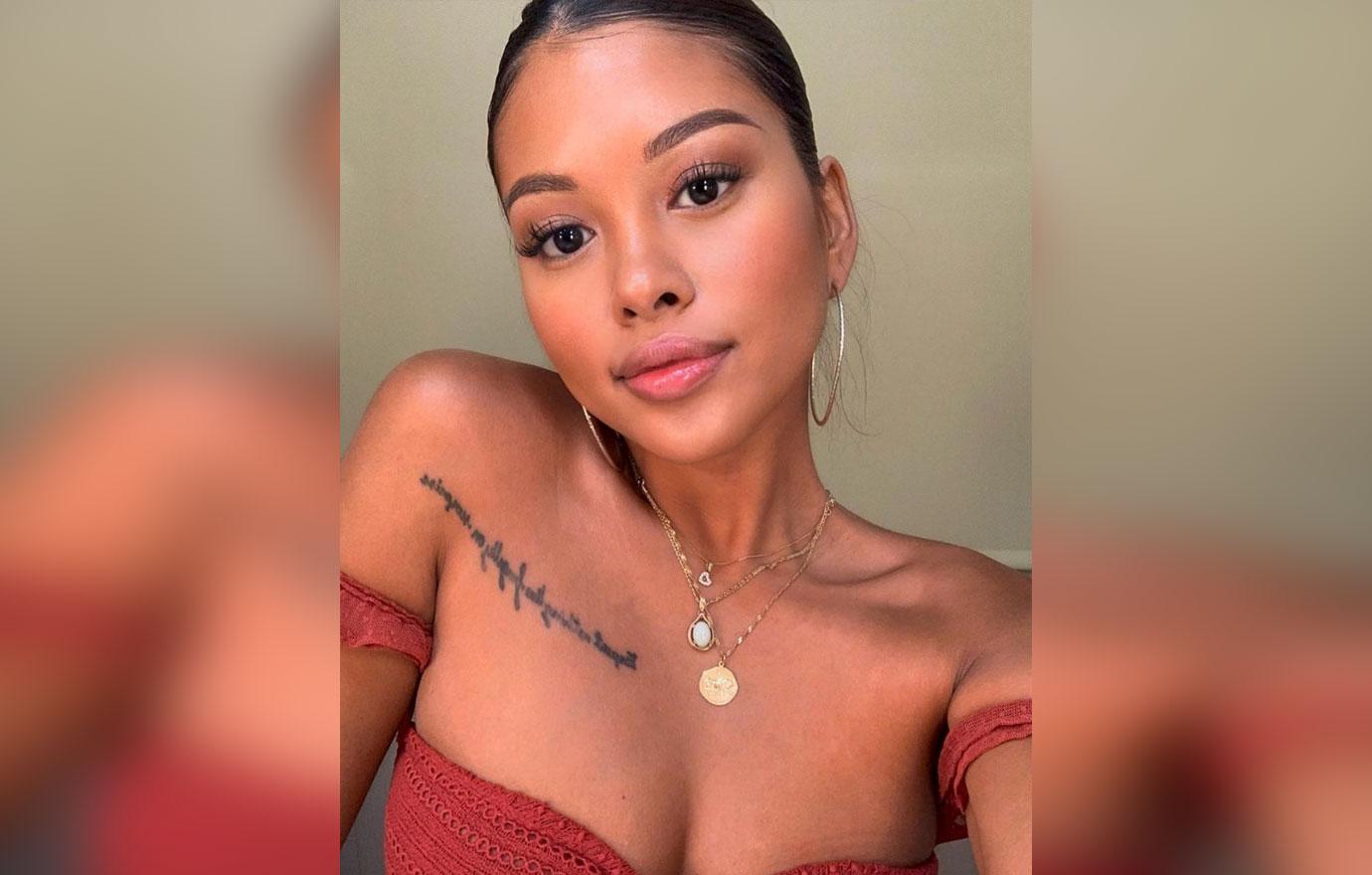 Chris Brown Flirty Pic Ammika Harris Instagram Pregnancy Rumors