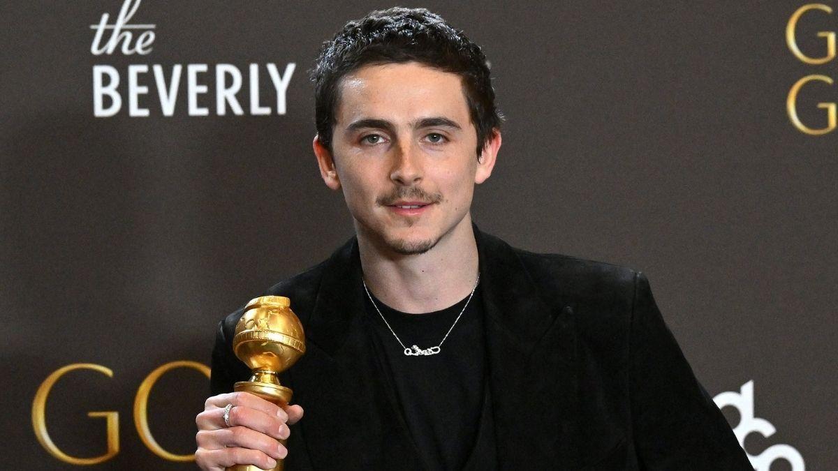 image of Timothee Chalamet won an award for his role in ‘Marty Supreme.’