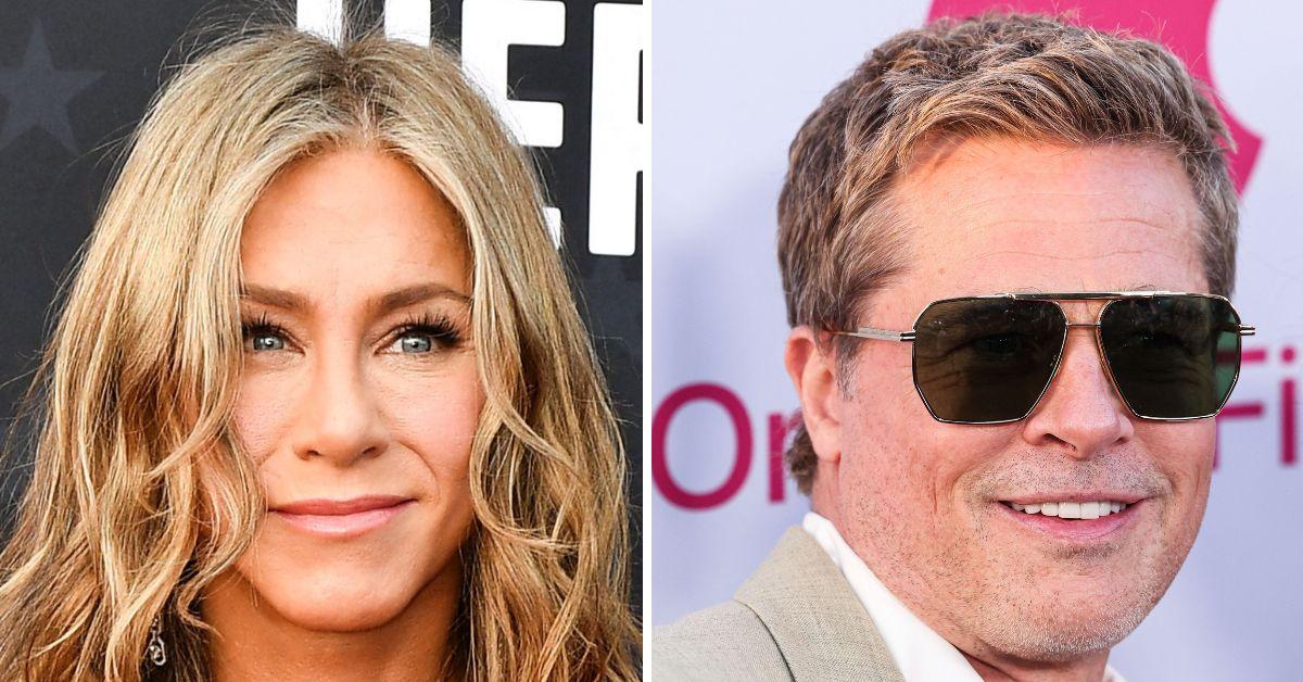 jennifer aniston makes rare brad pitt comment