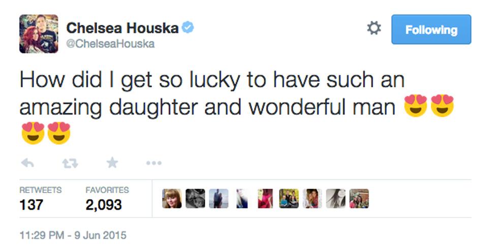 Chelsea houska tweets