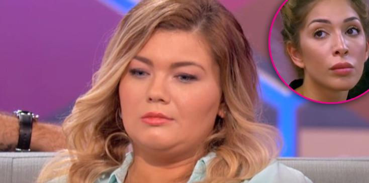 Amber portwood quit teen mom og leaving show farrah abraham fight brawl mtv tmog reunion hero