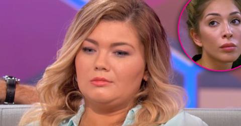 Amber portwood quit teen mom og leaving show farrah abraham fight brawl mtv tmog reunion hero