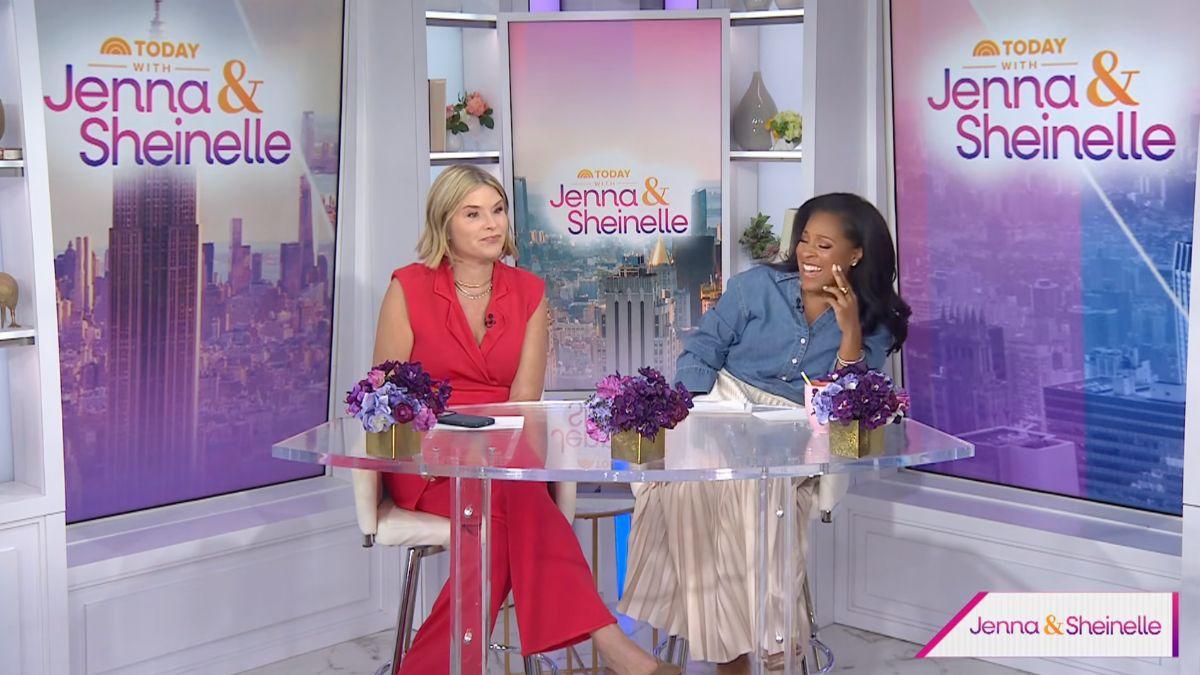 Photo of Jenna Bush Hager and Sheinelle Jones
