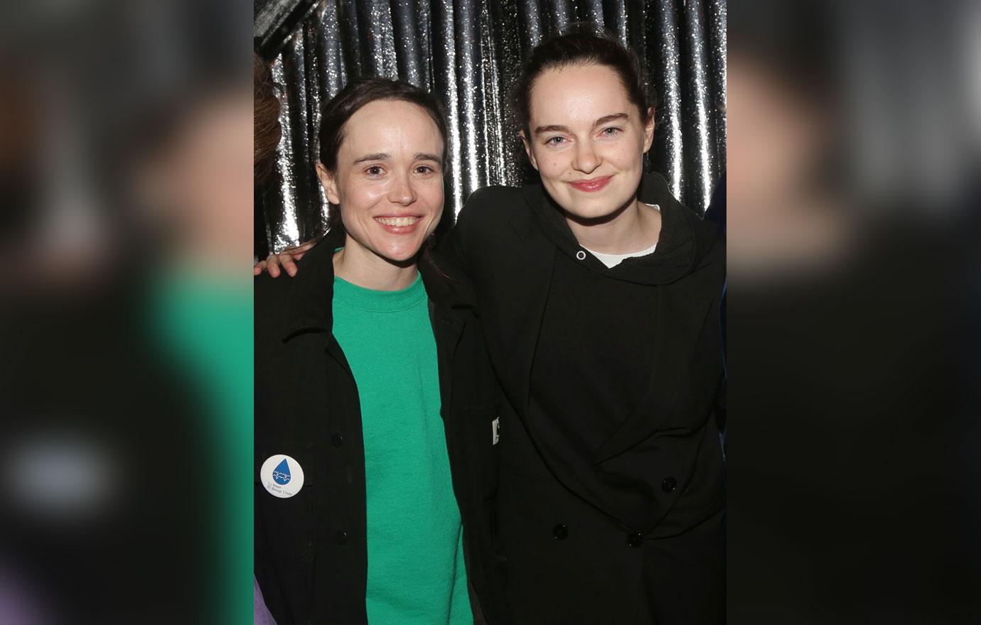 Ellen Page Posts Topless Kissing Photo With Wife For Pride Month