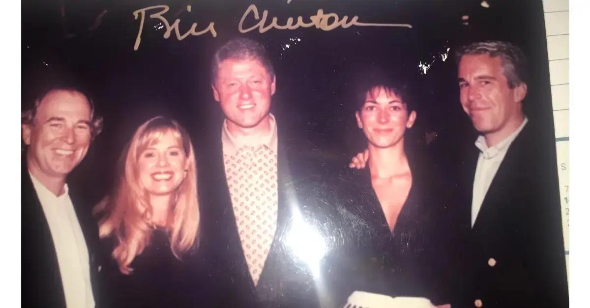 Photo of Bill Clinton was seen in several photos with Jeffrey Epstein.