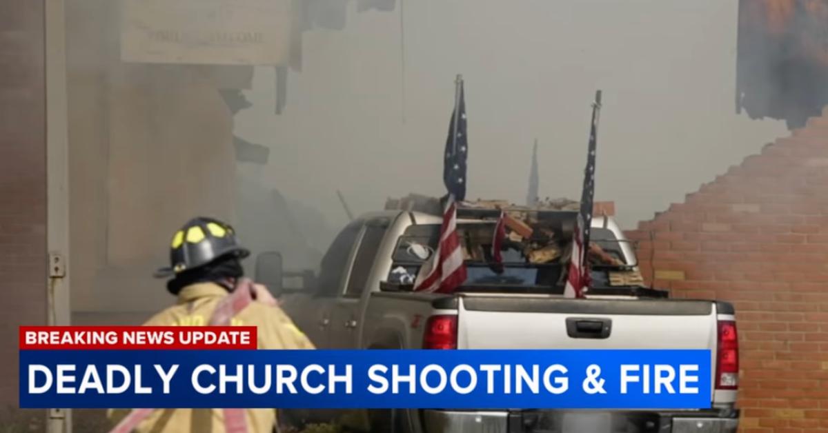Image of Thomas Jacob Sanford rammed his pickup truck into a Mormon church in Michigan before opening gunfire. 