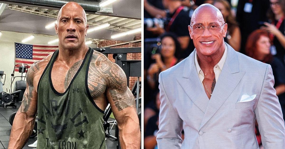 dwayne the rock johnson weight loss transformation before after photos