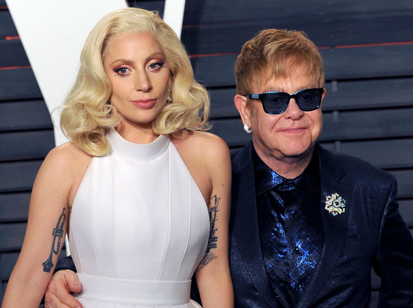 famous godparents gallery ladygaga eltonjohn