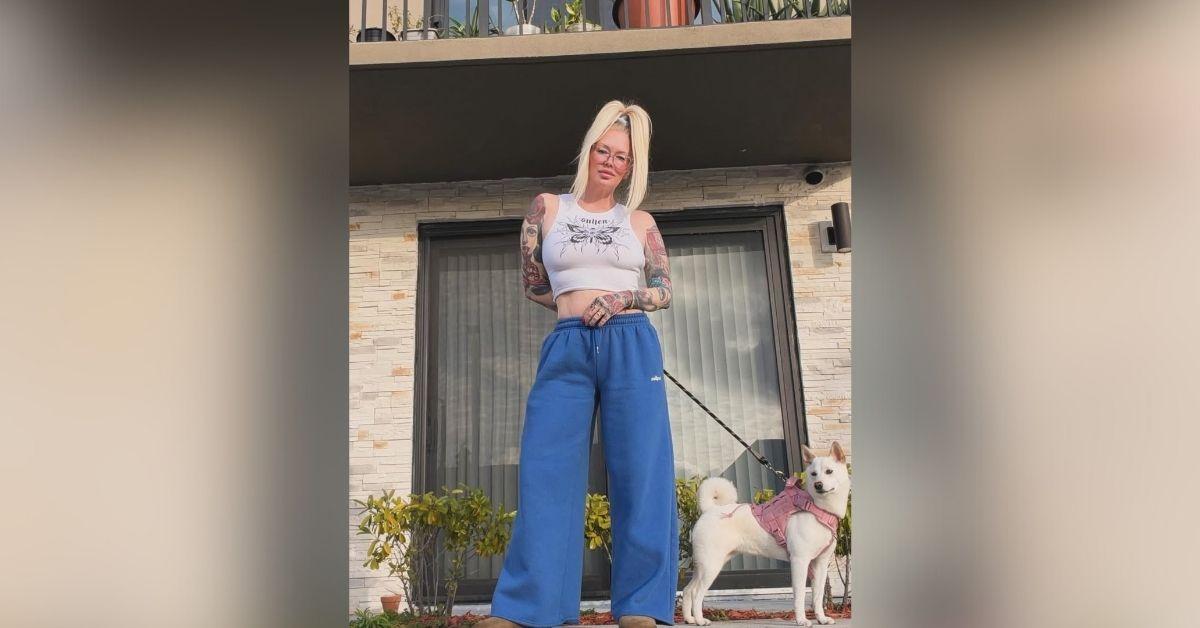 image of Jenna Jameson is focusing on her faith and mental health.
