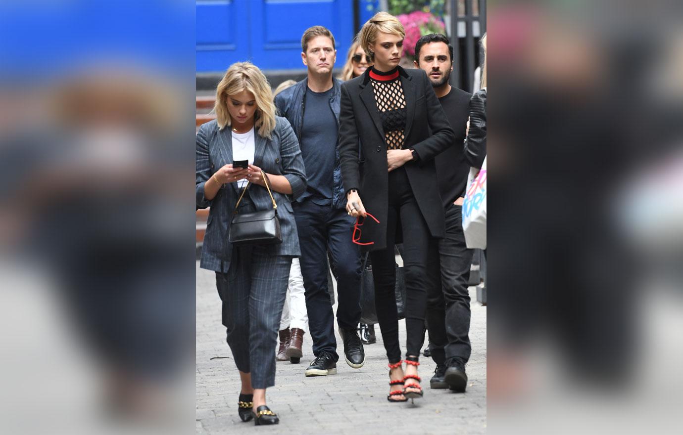 Cara walking with ashley