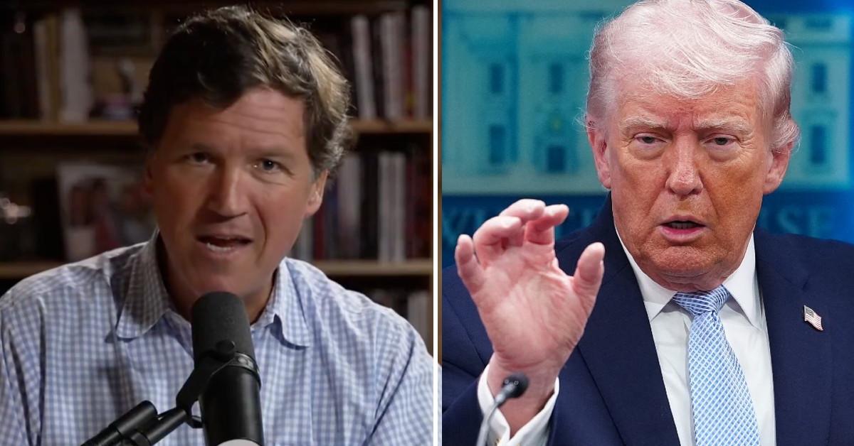 'Who Do You Think You Are?': Tucker Carlson Slams Donald Trump for His 'Evil' Expletive-Filled Easter Post