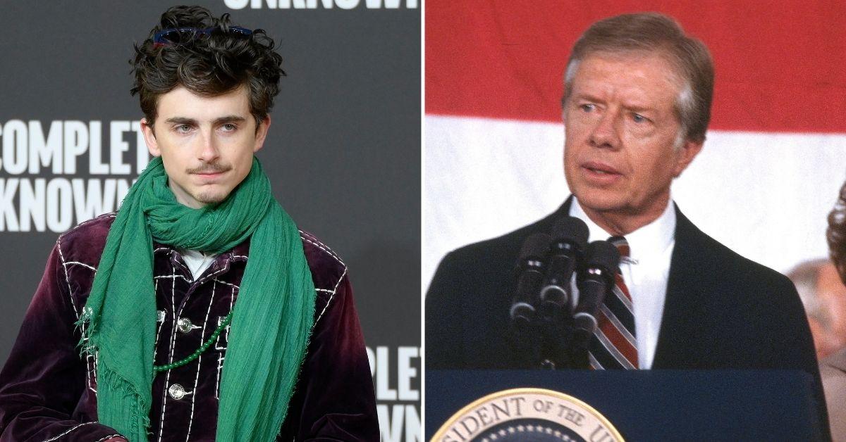 timothee chalamet jimmy carter dissed snl