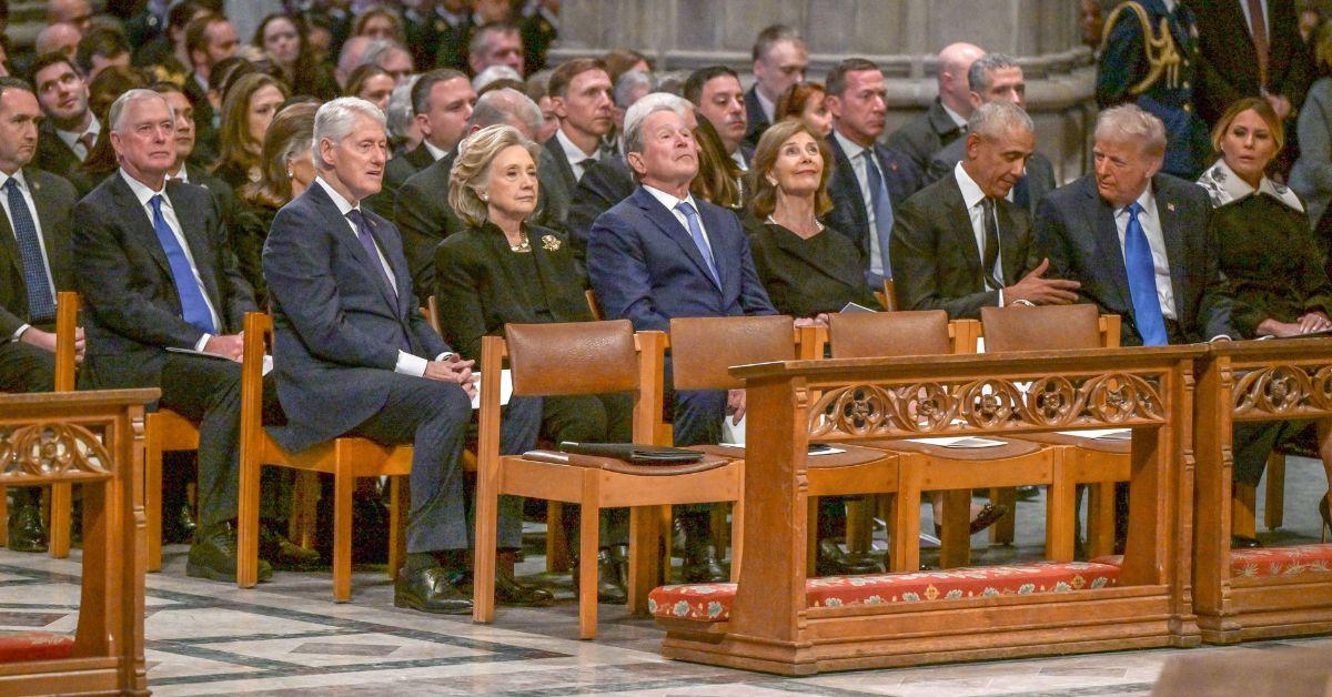 barack obama donald trump mocked daily show jimmy carter funeral