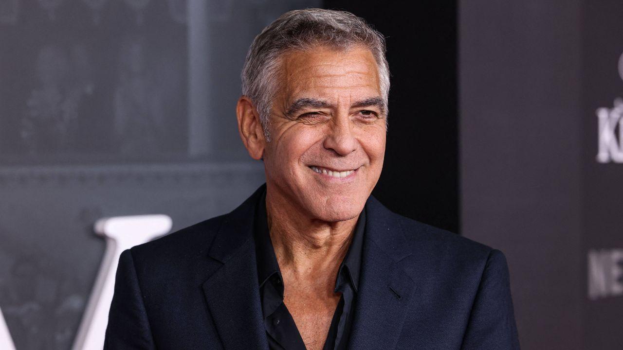 image of George Clooney described the political climate in the United States as 'unfortunate' during the Venice Film Festival.