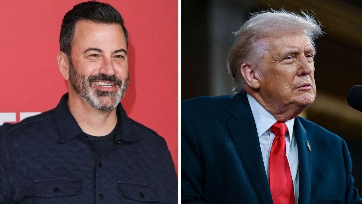 image of The president could be Jimmy Kimmel's final guest in May 2027.