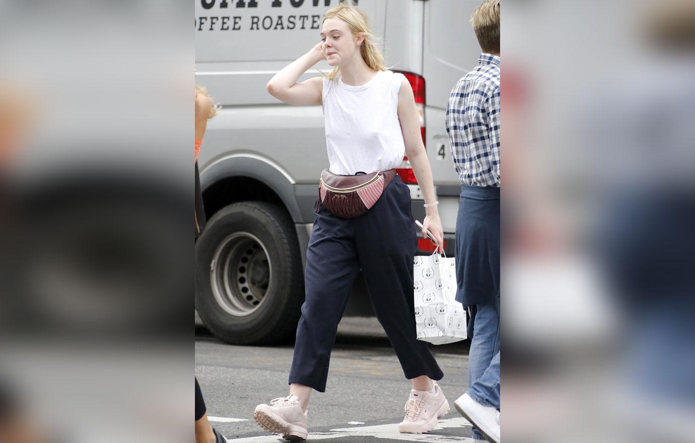 Elle Fanning Braless SoHo Pics 04