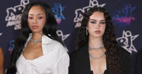 Photo of KATSEYE's Daniela Avanzini and Manon Bannerman