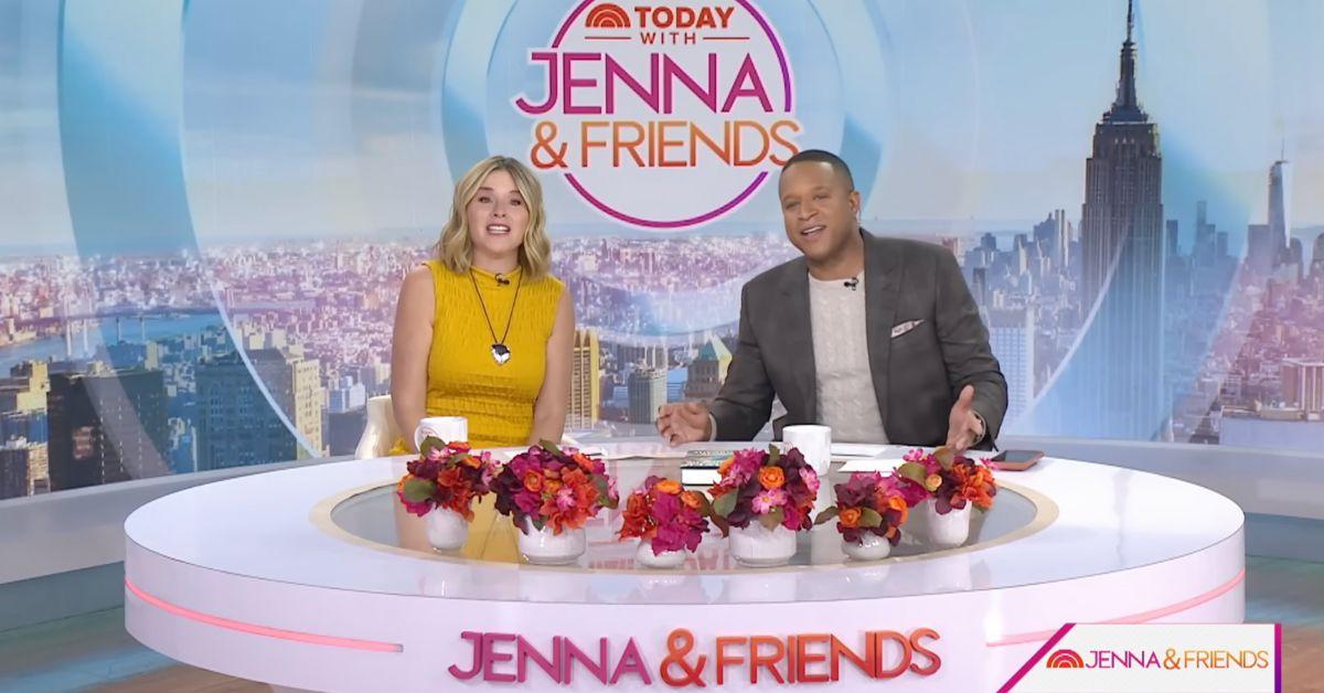 Photo of Jenna Bush Hager and Craig Melvin