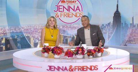 Photo of Jenna Bush Hager and Craig Melvin
