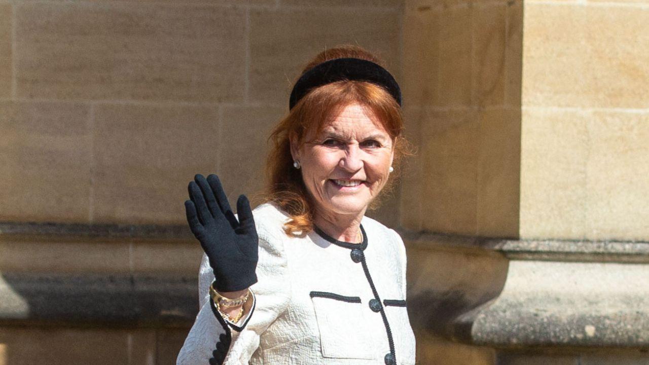 image of Sarah Ferguson seemed to be friendly with the late Jeffrey Epstein.