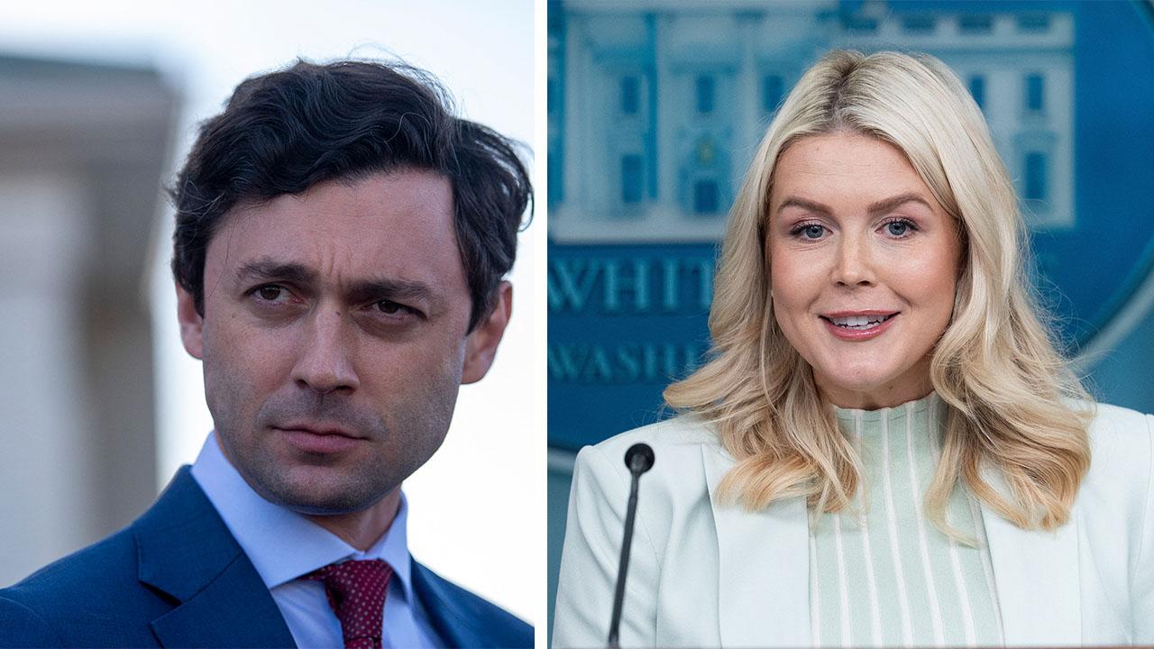 Sen. Jon Ossoff,Karoline Leavitt 