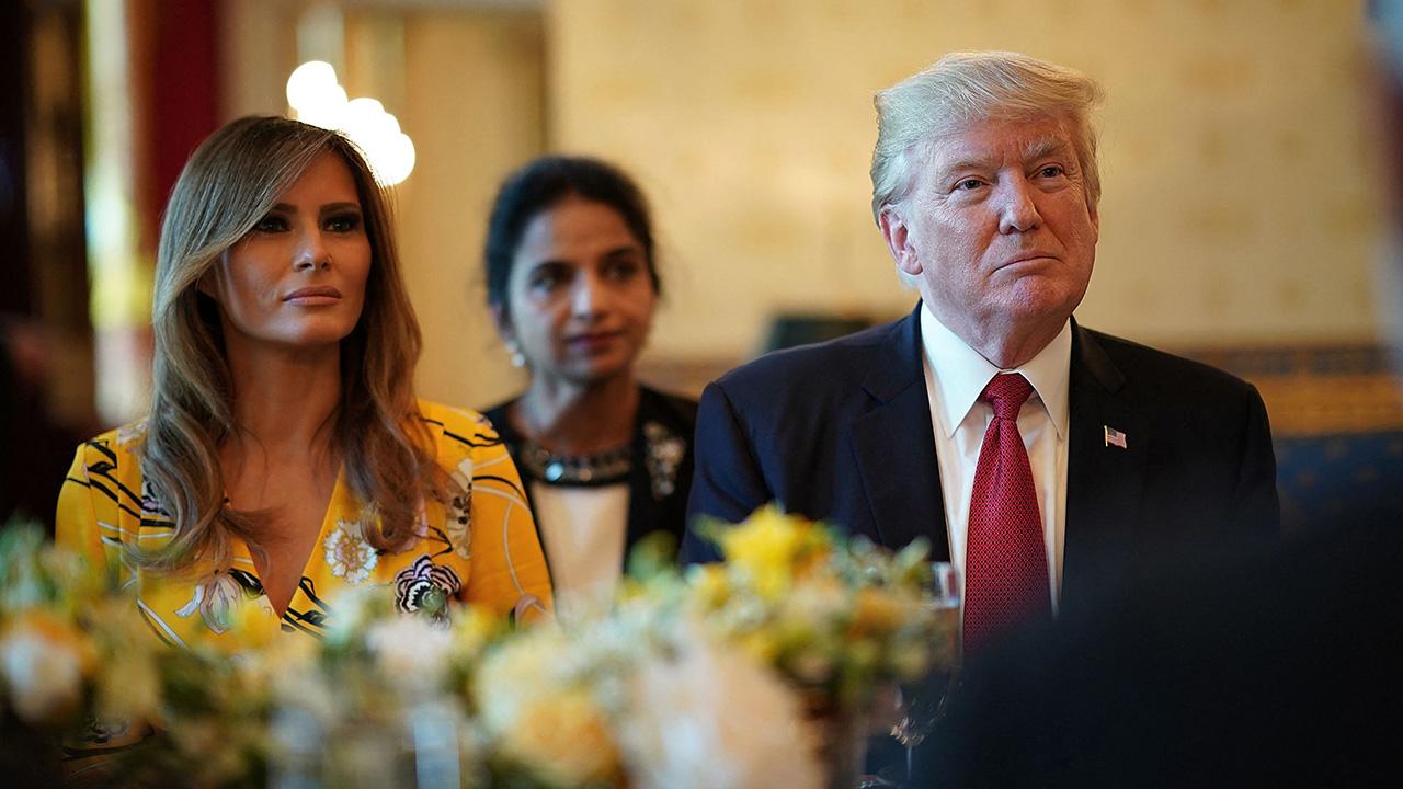 photo of The Democrat believes Donald and Melania 'don't like each other.'
