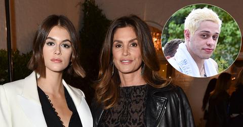 Kaia Gerber And Cindy Crawford Pete Davidson Inset