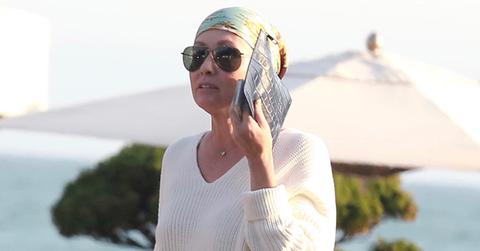 Actress Shannen Doherty spotted at Nobu in Malibu.