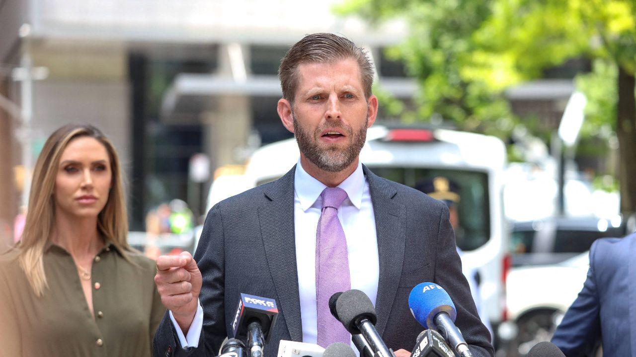 Photo of Eric Trump said he'd never heard of Umar.