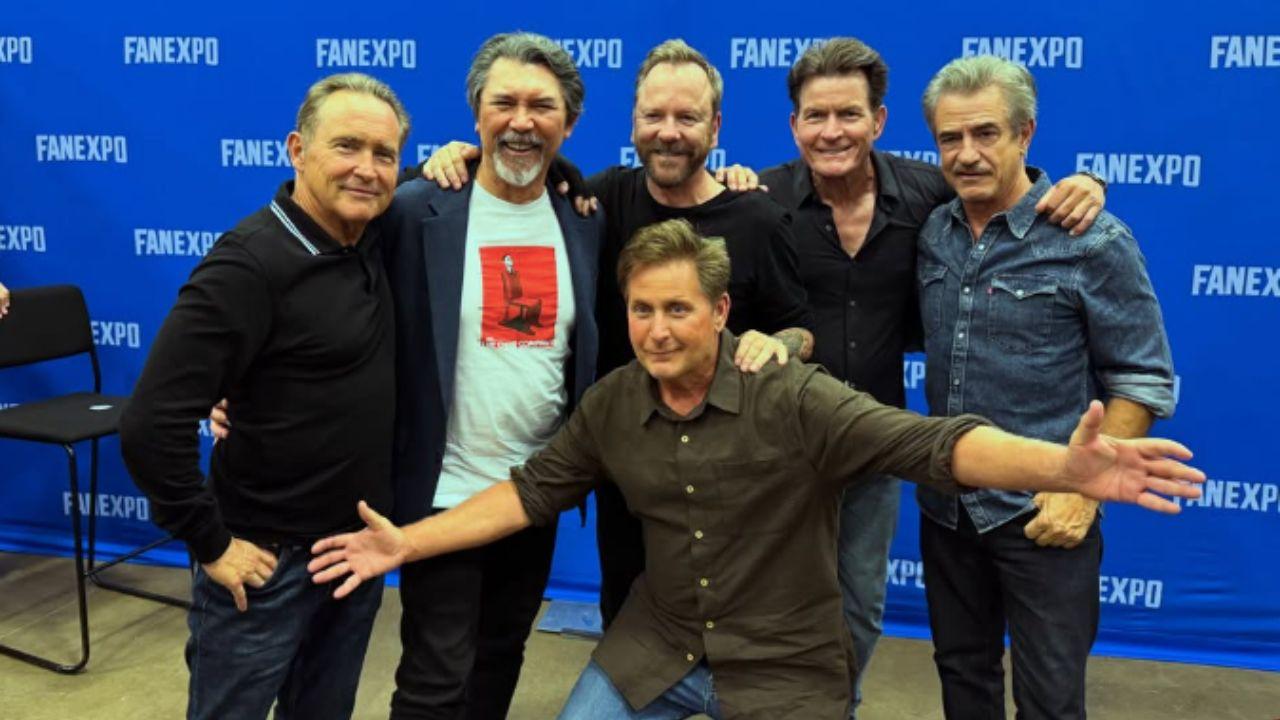 Image of Emilio Estevez quickly rose to fame in the 1980s as part of the 'Brat Pack.'