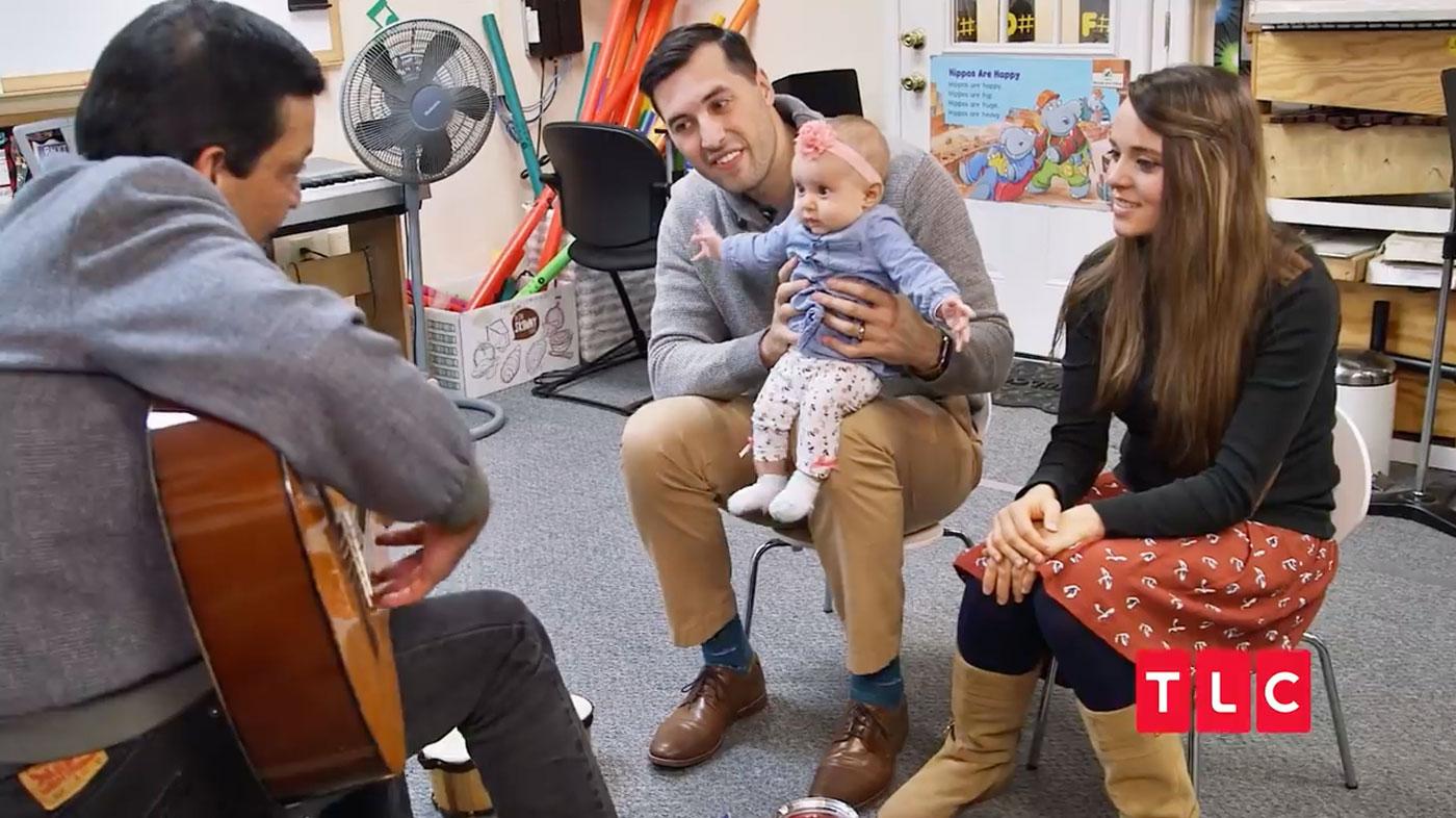 Jinger Duggar daughter Felicity first music class Counting On