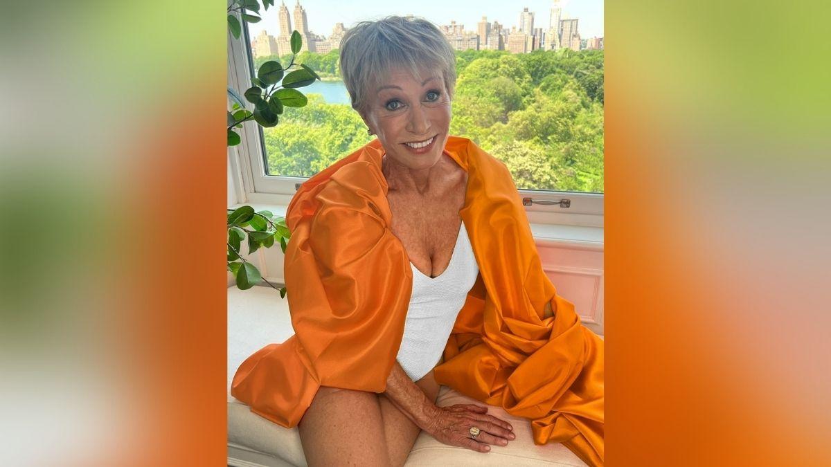 Photo of Barbara Corcoran stunned in a new swimsuit photo.