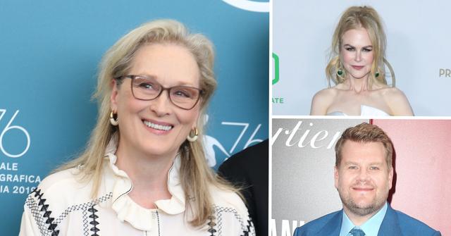 meryl streep nicole kidman james corden postpic